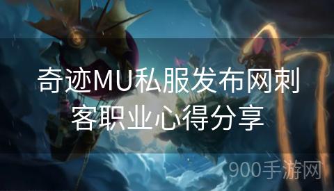 奇迹MU私服发布网刺客职业心得分享
